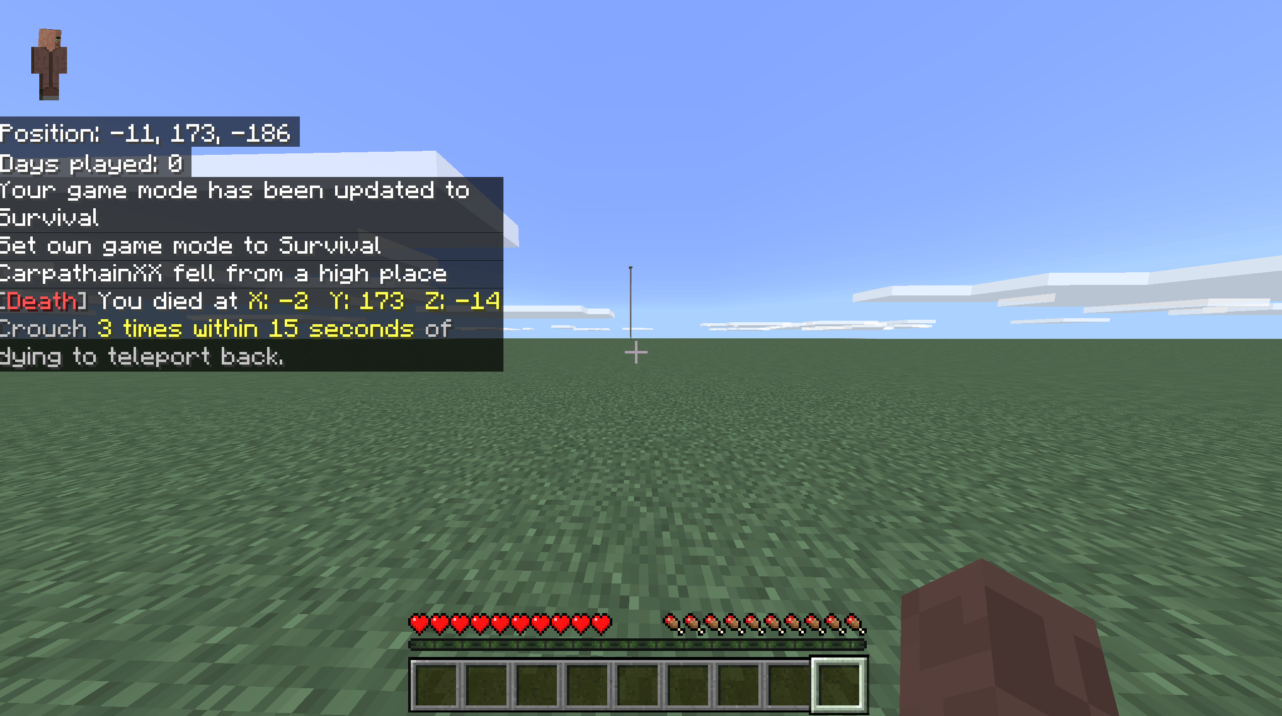 Last Death Location and TP — screenshot 3