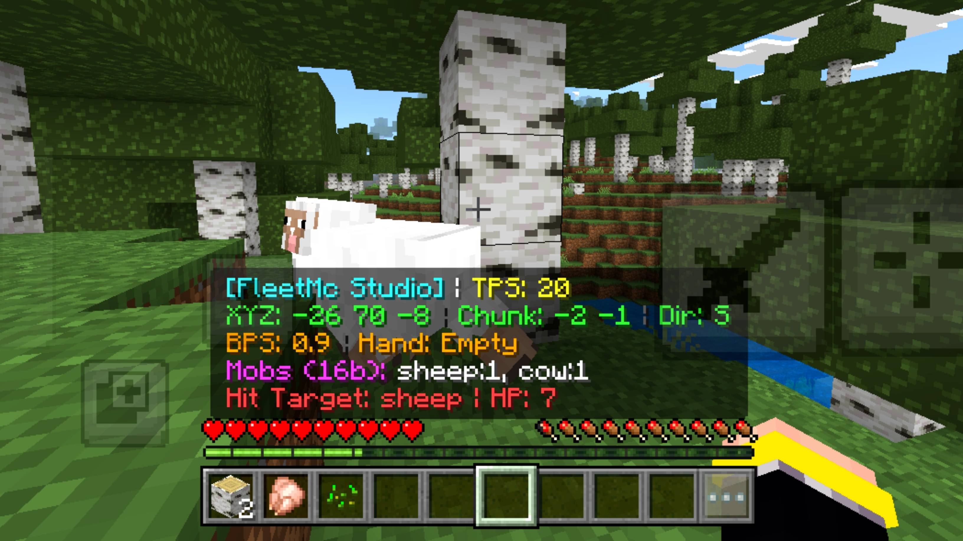 Java Debug Menu PE/BE — screenshot 1
