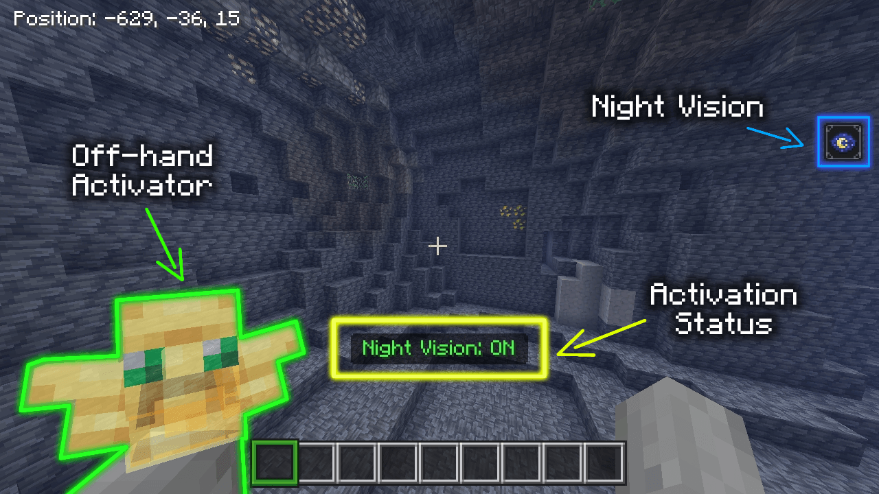 D’ Lucid Light: Achievement-friendly Night Vision Addon — screenshot 2