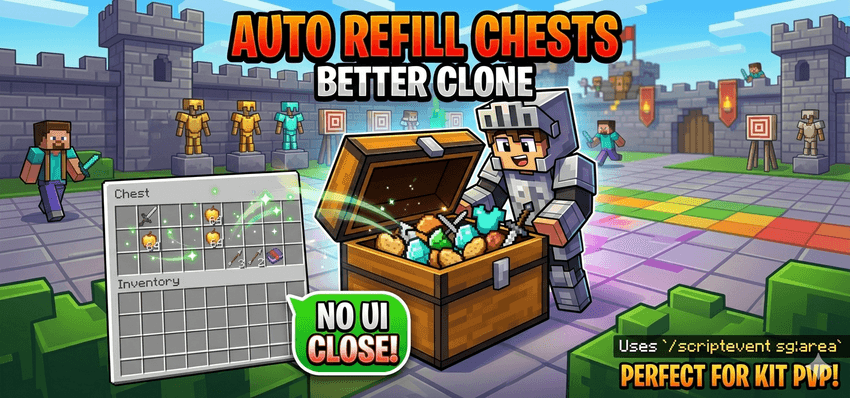 Auto Refill Chests - Better Clone (No UI Close!) — screenshot 1