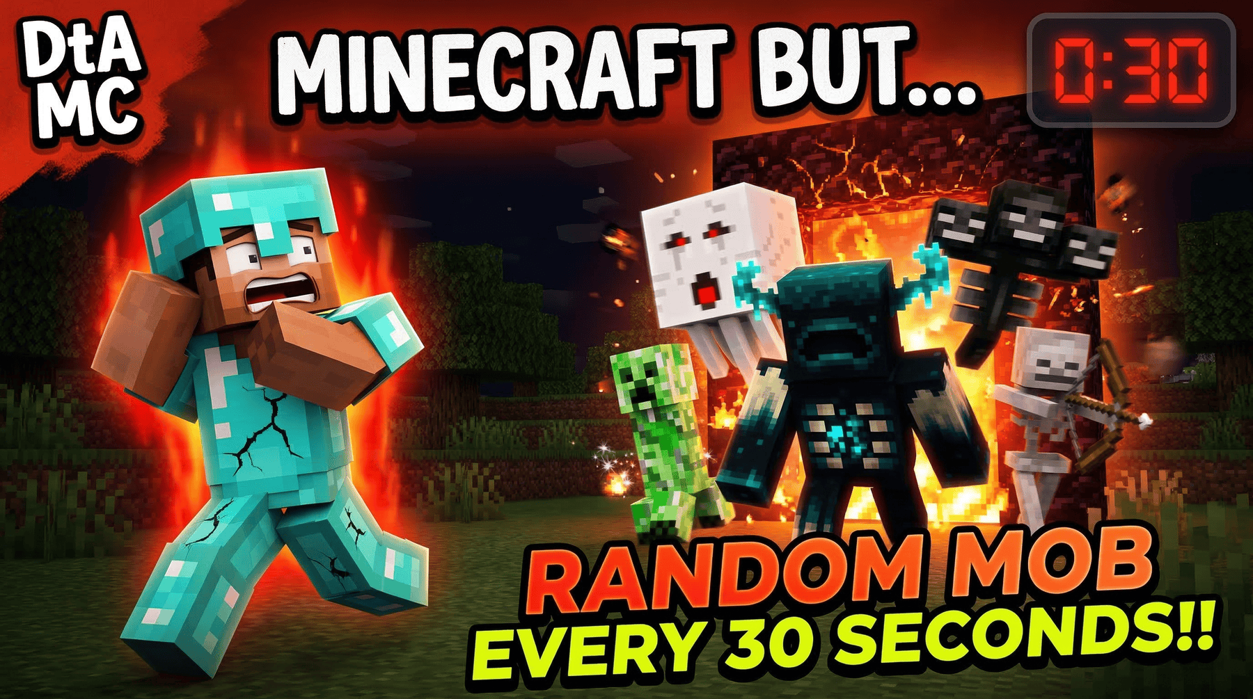 A random mob spawn every 30 seconds — screenshot 1