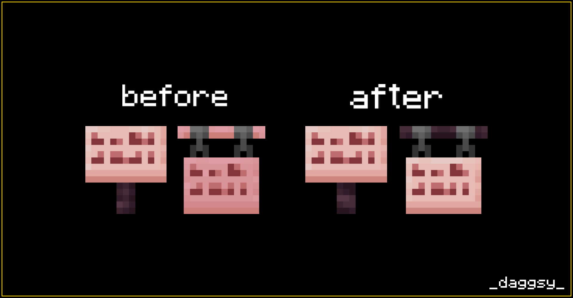 Consistent Signs ◦ Bedrock Edition — screenshot 2