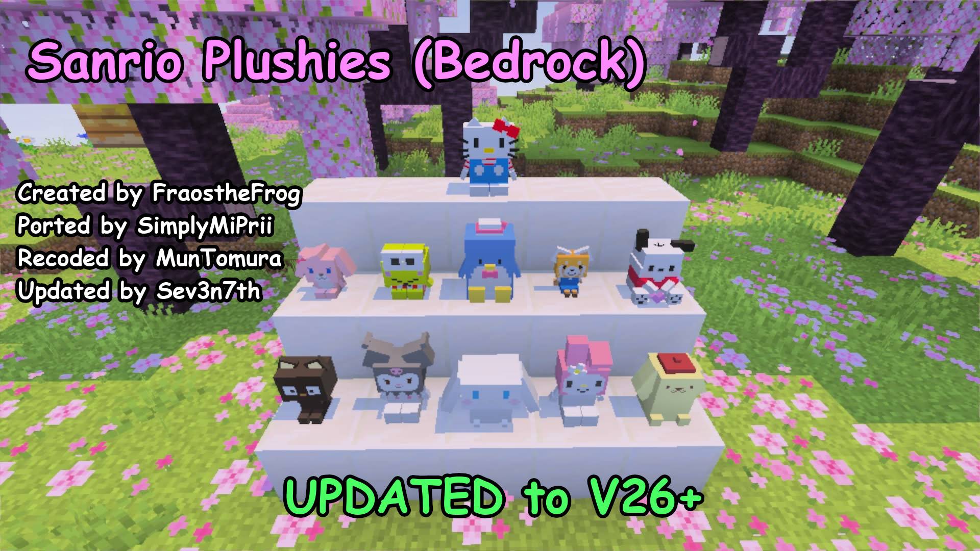 Sanrio Plushies (Bedrock) — screenshot 1