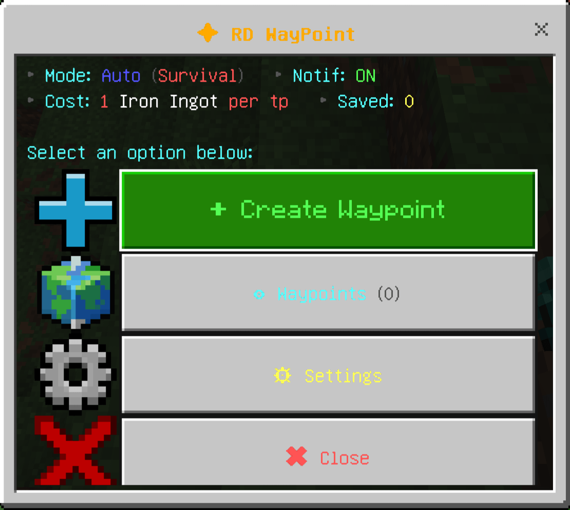 RD WayPoint — screenshot 2
