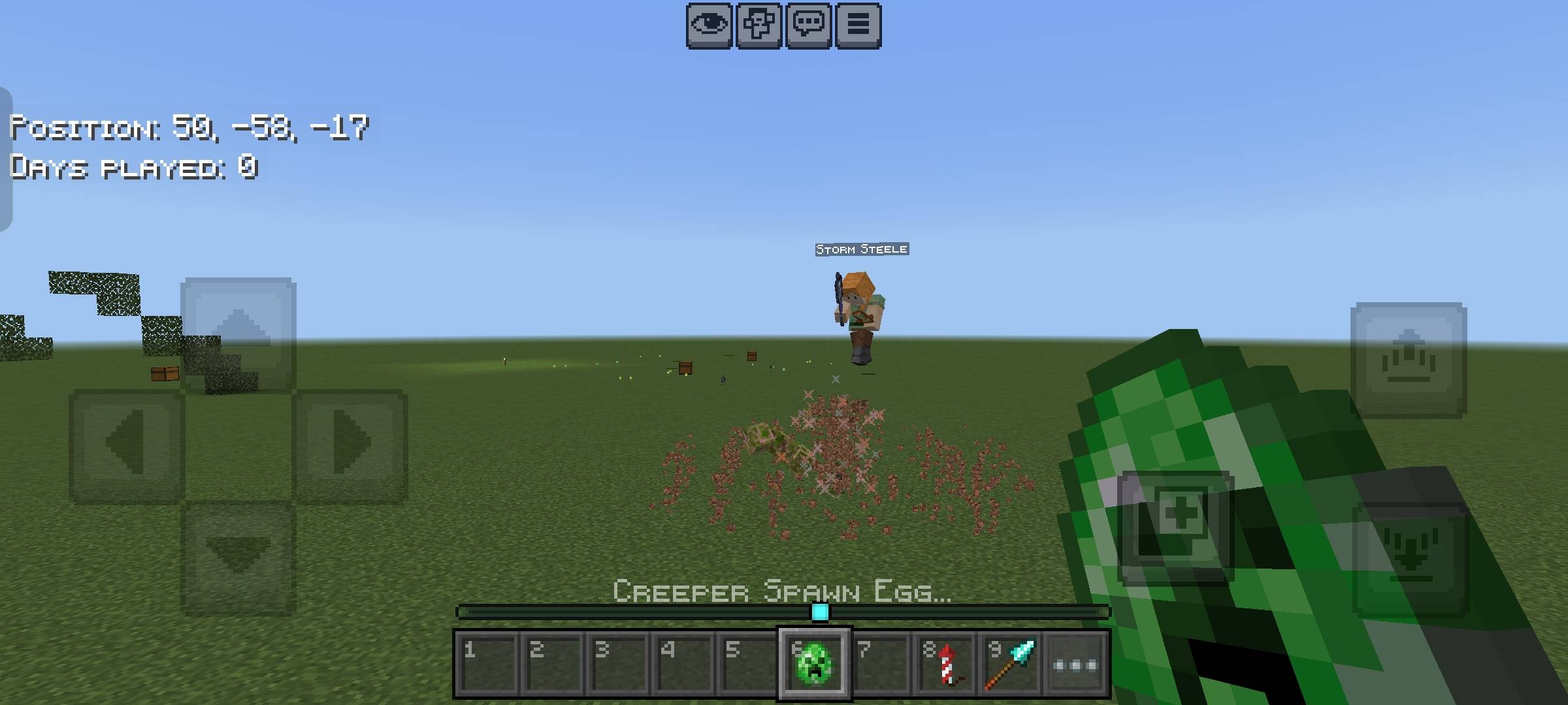 Pvp manhunt bot (MCPE) — screenshot 1