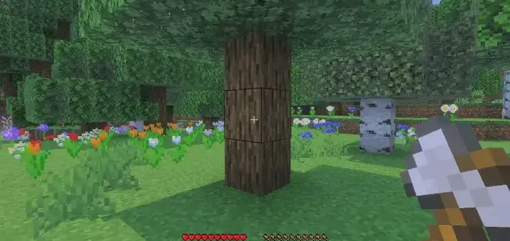 Pixels Tree Capitator — screenshot 1