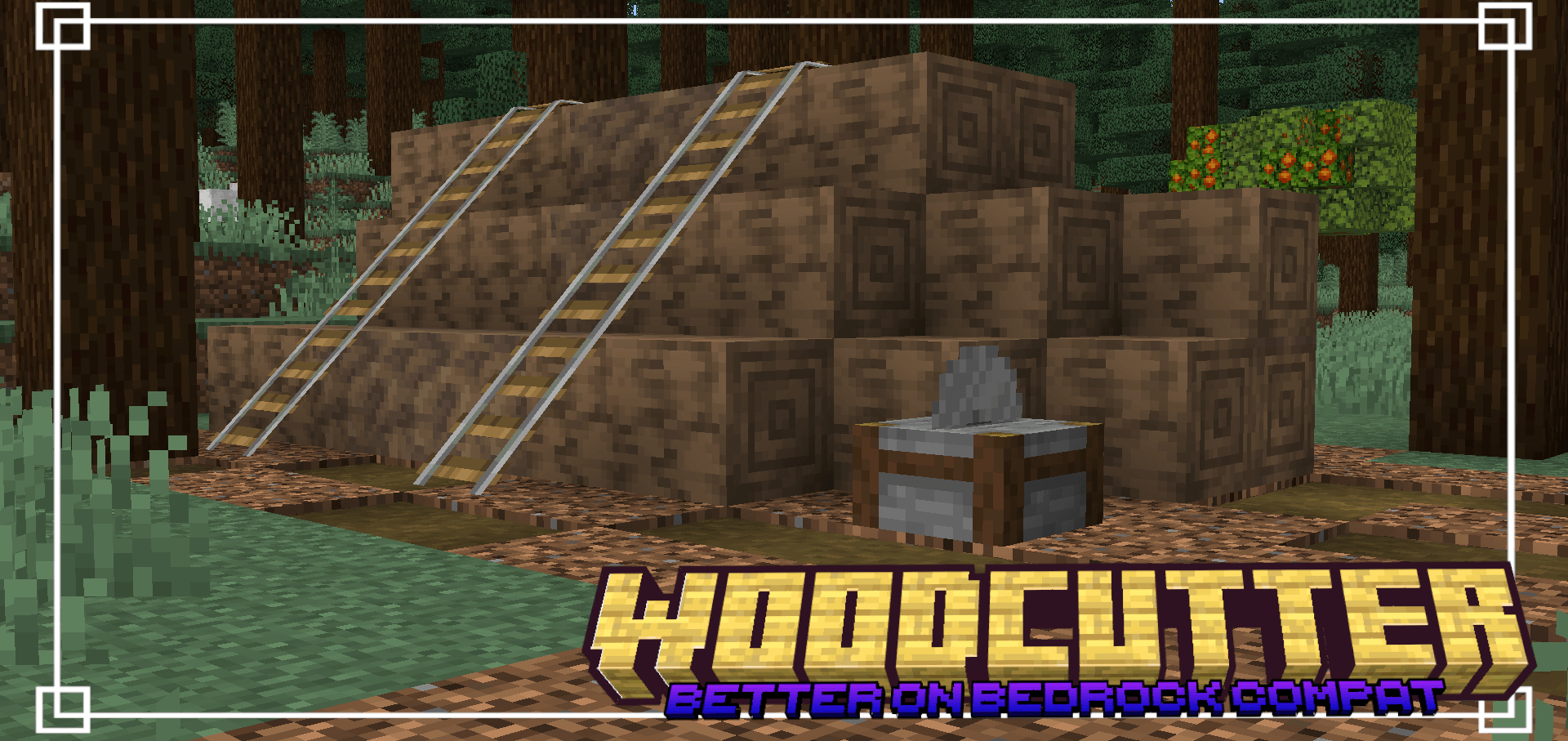 Nuve's Woodcutter Recipe Better on Bedrock Compat — screenshot 1