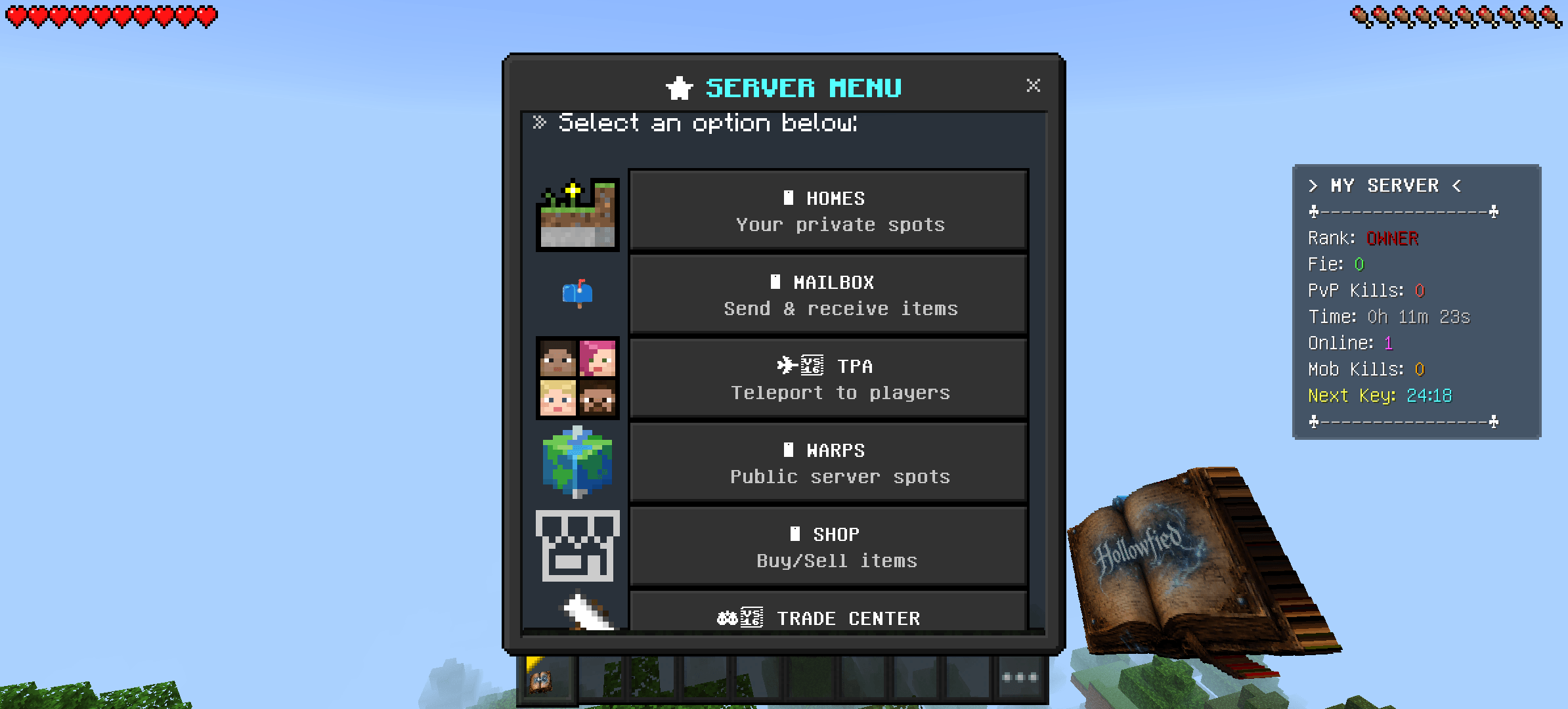 Mojojo-Hollowfied Server Essentials — screenshot 2