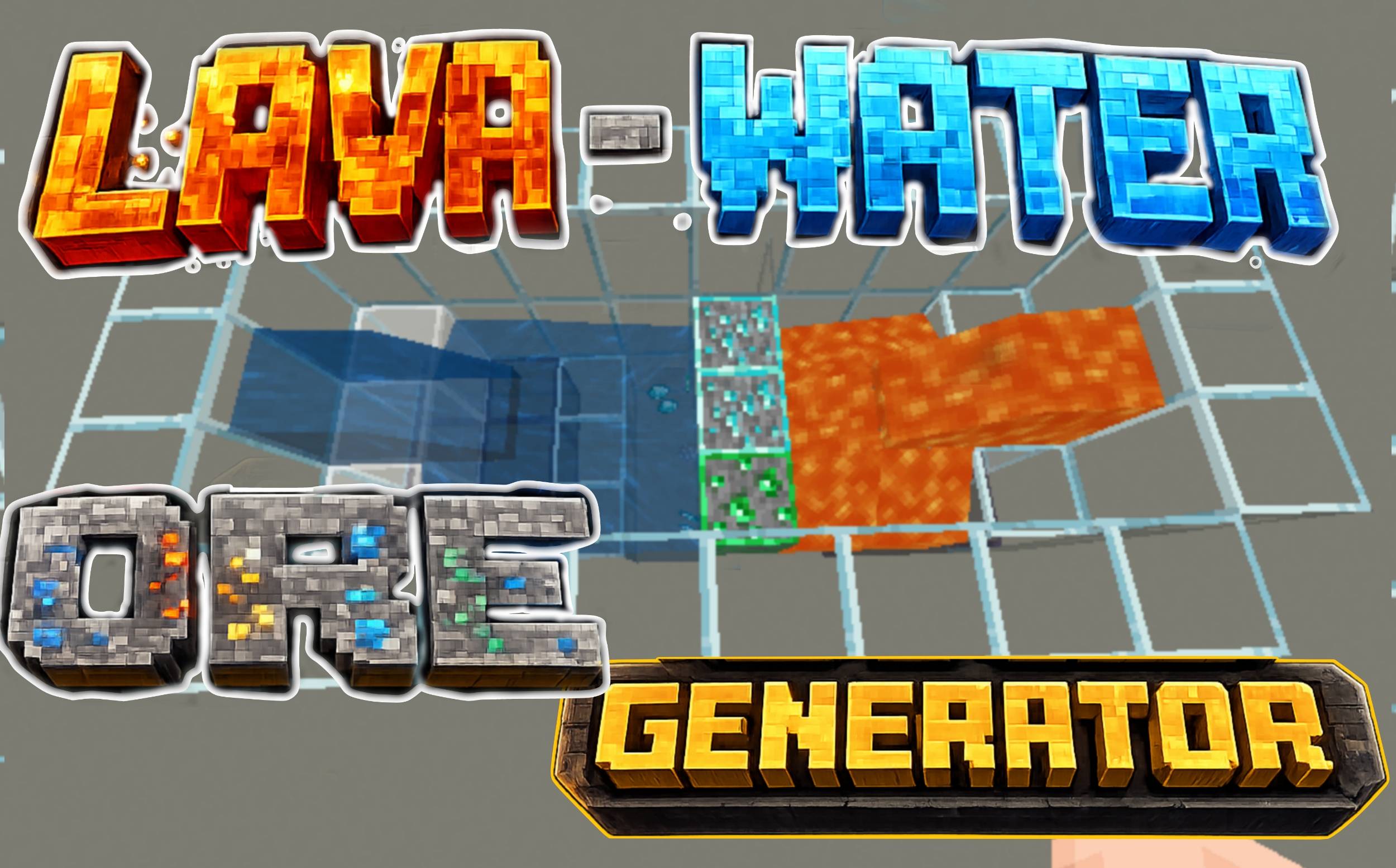 LavaWater ore generator — screenshot 1