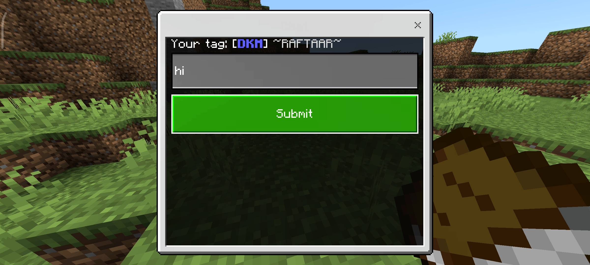 Custom Tag - Name & Rank Customizer — screenshot 3