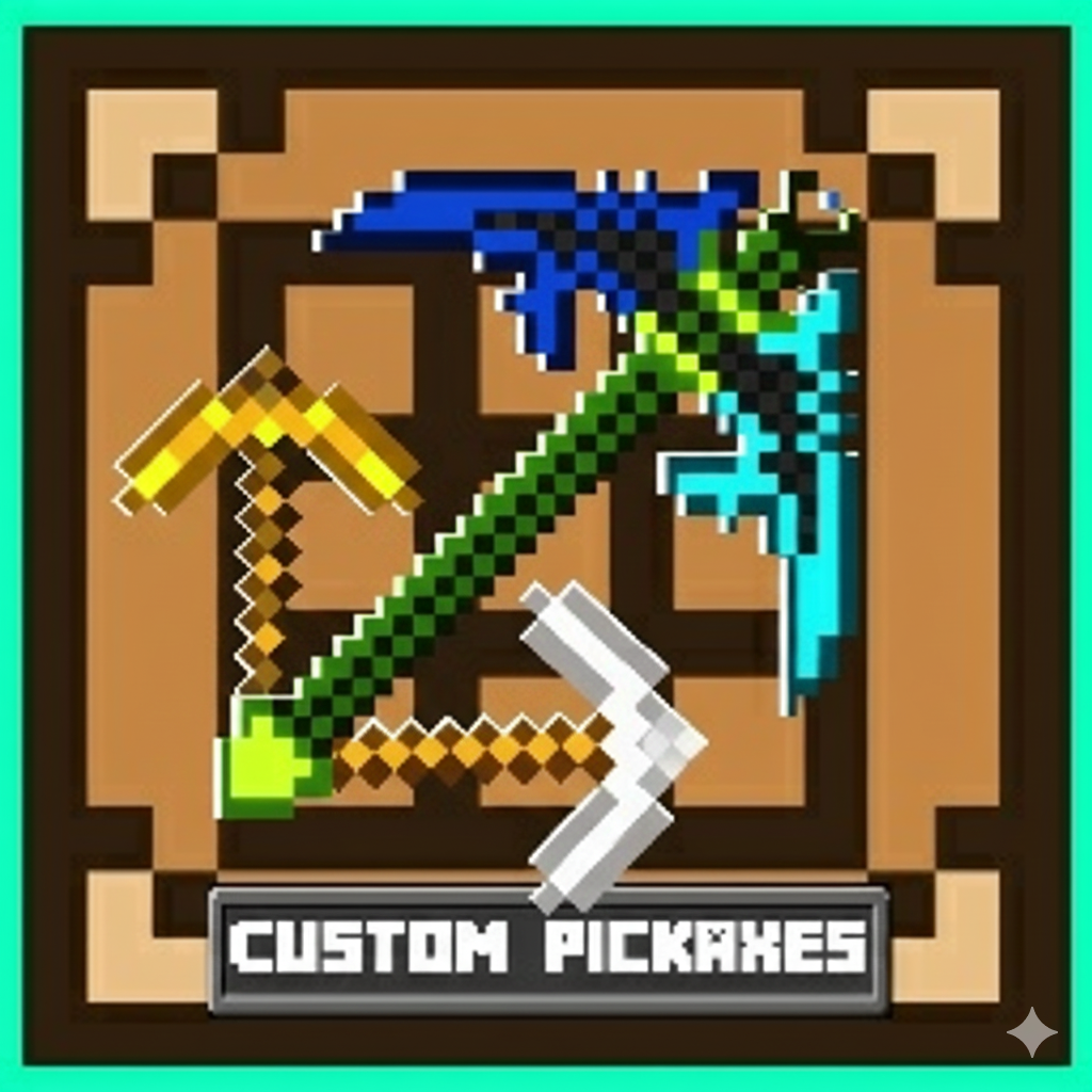 Craftable Overpowered OP Pickaxes [Achievements Friendly]