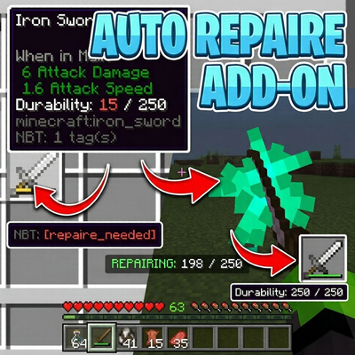 Auto Repair "Repair your items using XP !!"
