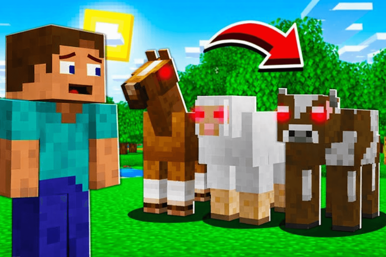 ALL PEACEFUL MOBS ARE HOSTILES — screenshot 1