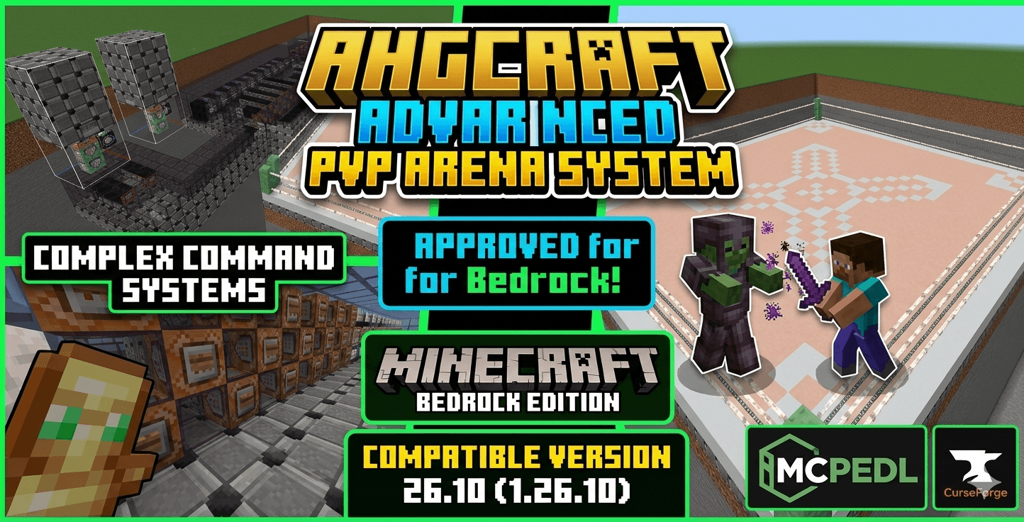 Advanced PvP Arena System. AhgCraft — screenshot 1