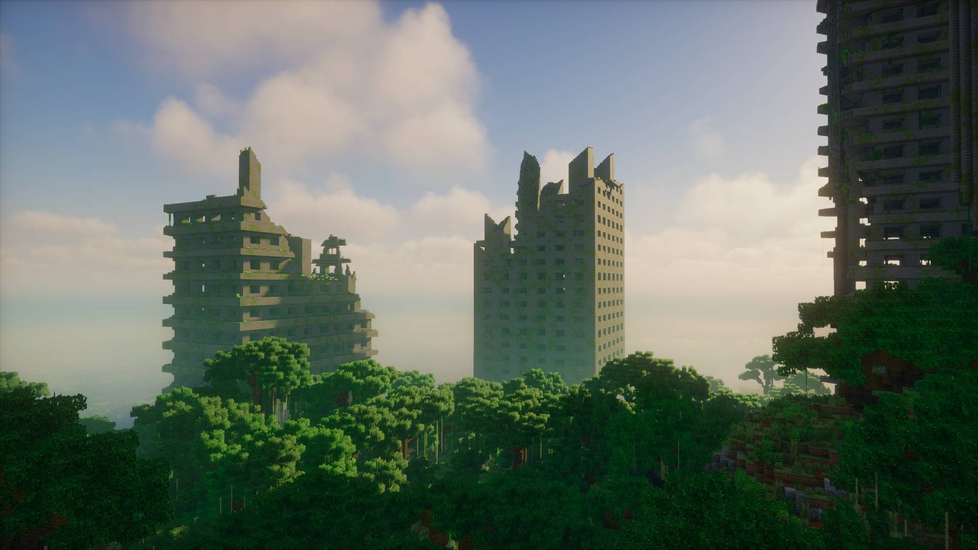Abandoned Overgrown City (Achievements On) — screenshot 6