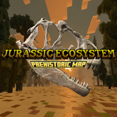 Jurassic Ecosystem - Prehistoric map
