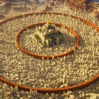 Mega Desert City (Achievements On)