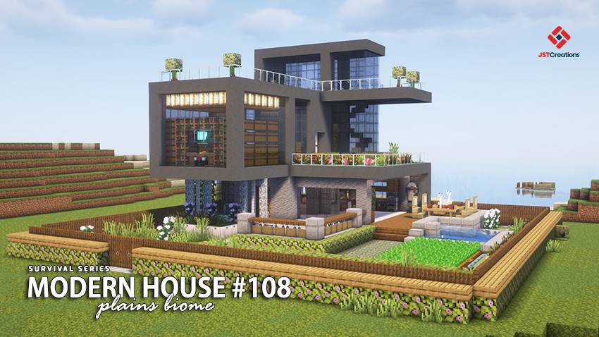 Survival Modern House #108 (Achievements On) — screenshot 1