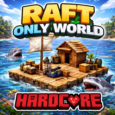 Raft Only World – Ultimate Survival Map