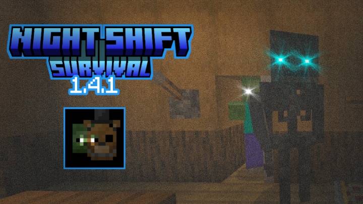 Minecraft Night Shift Survival [Map] [Horror] [Fnaf] — screenshot 1