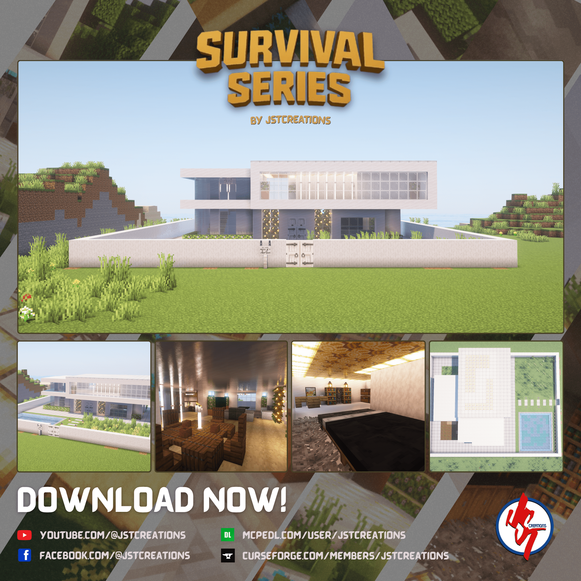 Survival Modern House #79 (Achievements On)