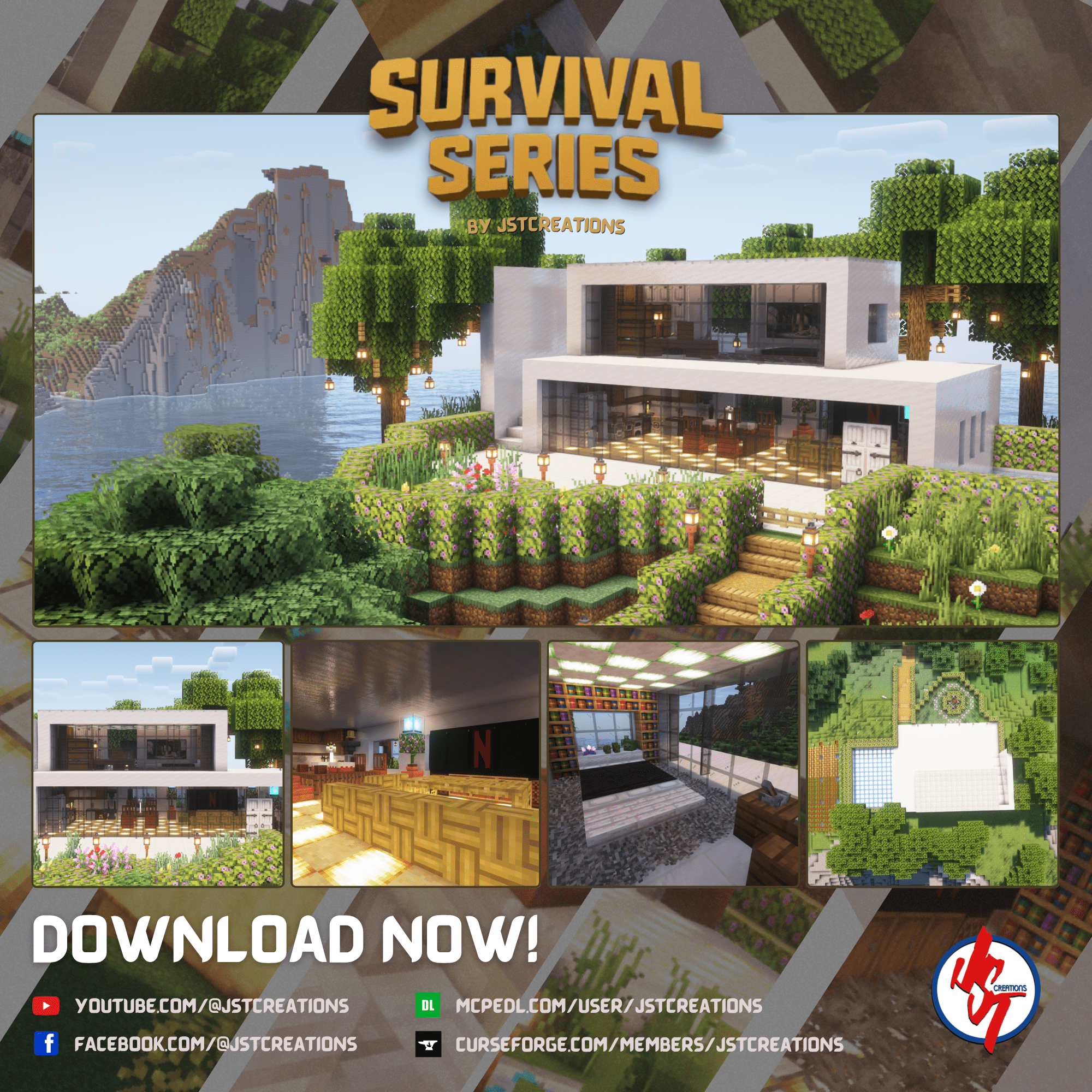 Survival Modern House #35 (Achievements On)