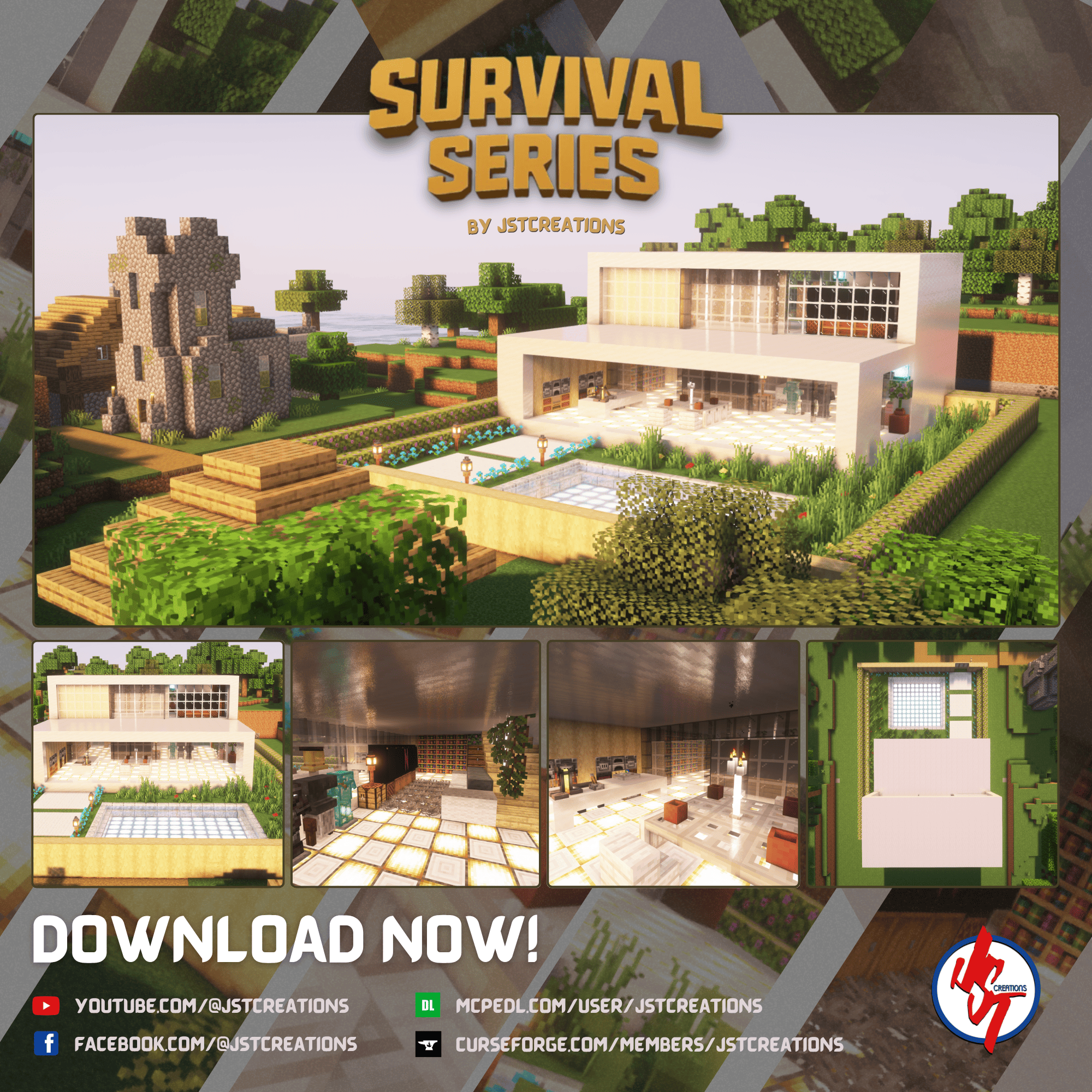 Survival Modern House #42 (Achievements On)