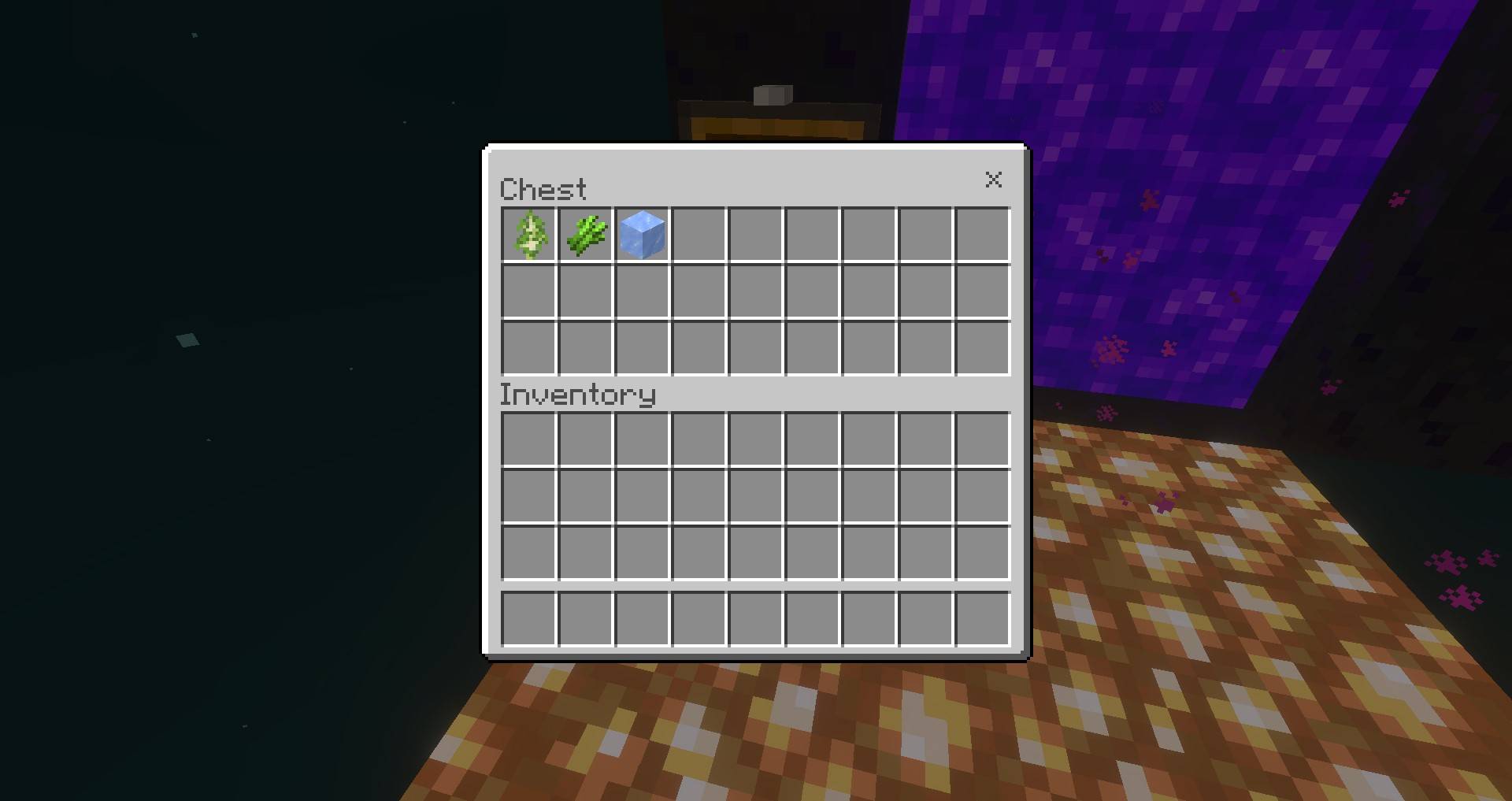 Bedrock Skyblock with biomes — screenshot 3