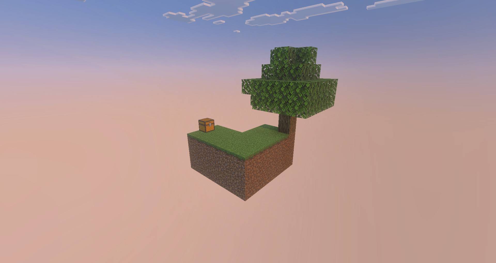 Bedrock Skyblock with biomes — screenshot 4