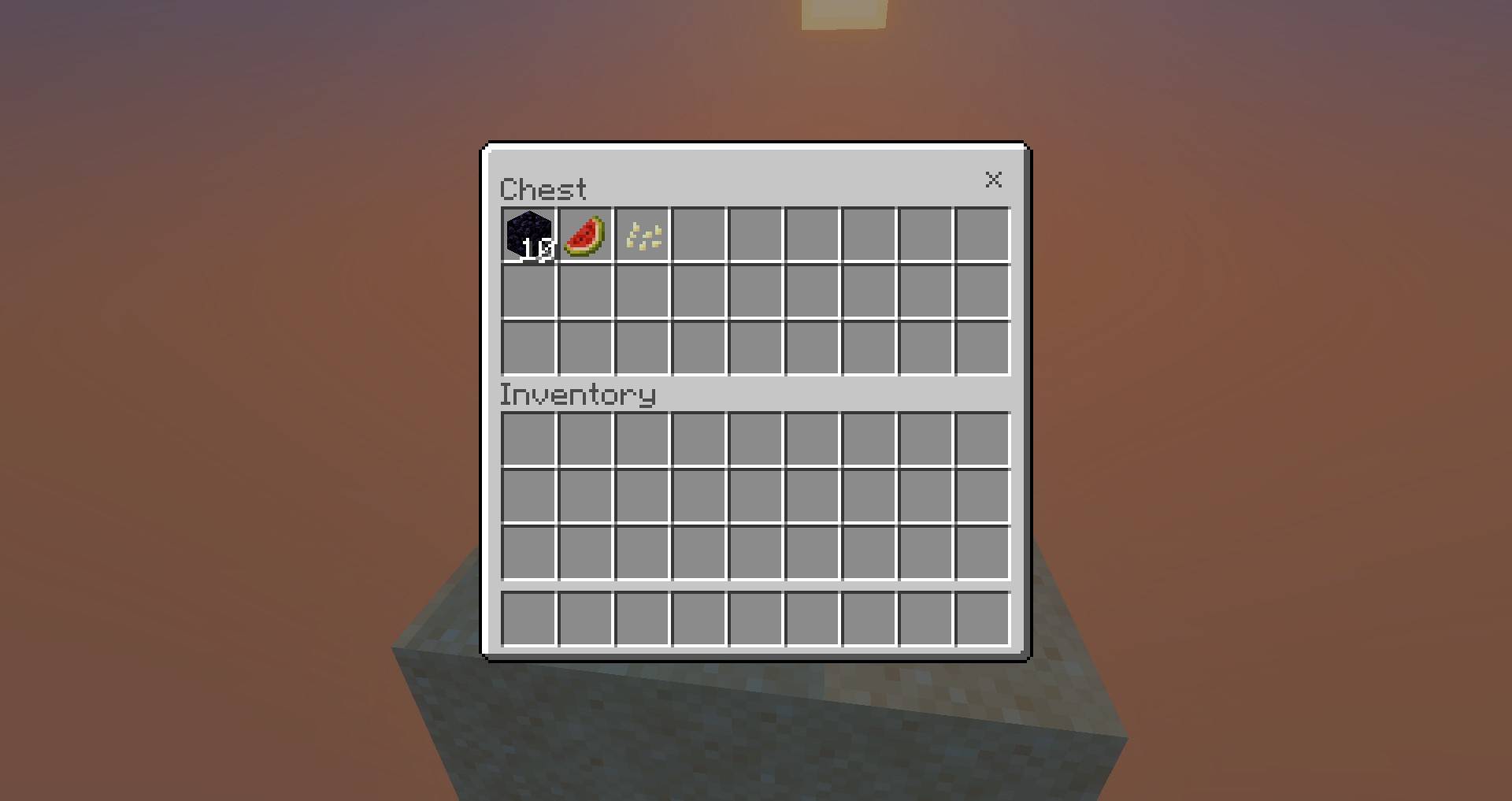 Bedrock Skyblock with biomes — screenshot 5