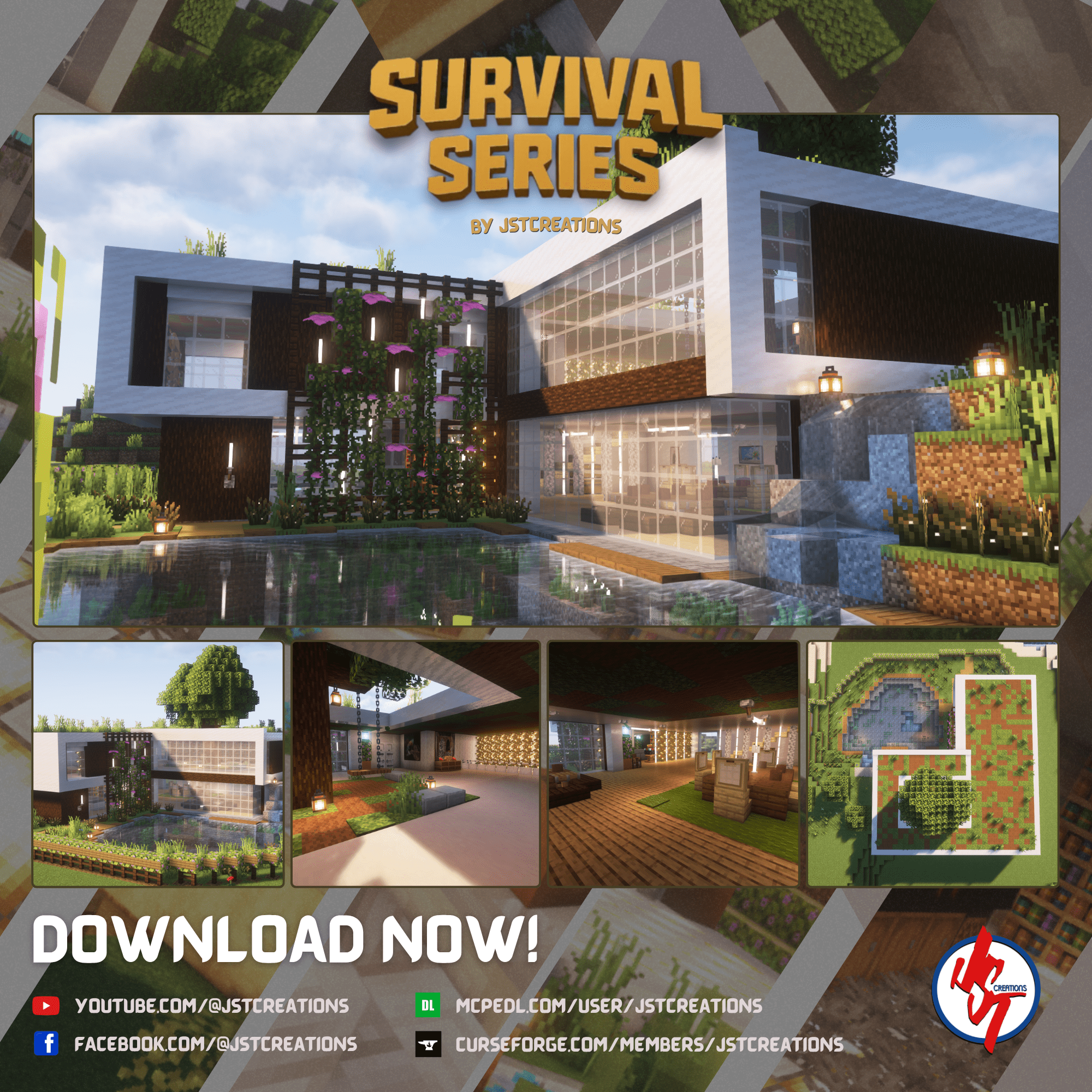 Survival Modern House #93 (Achievements On)