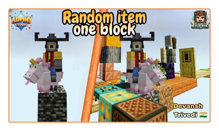 One Block But You Get Random Items — screenshot 1