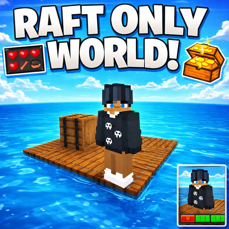Raft Only Survival – Island Adventure Map