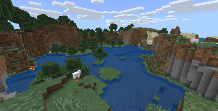 Beta Title Screen World 1.8 (Bedrock) — screenshot 2