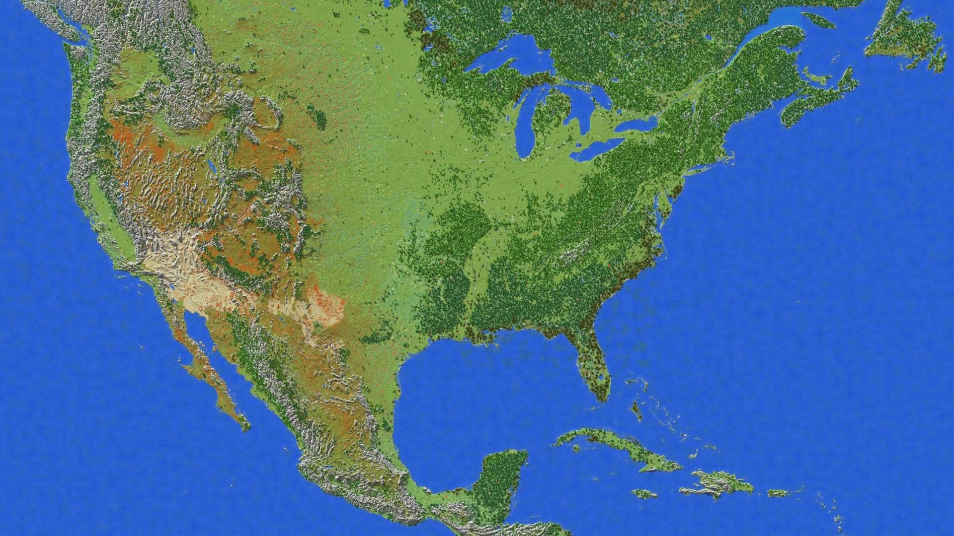 United States - Survival World (Achievements On) — screenshot 1