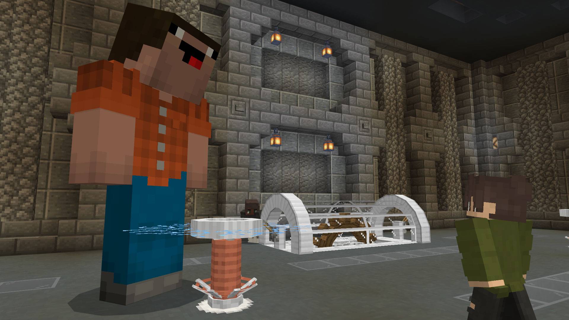 Noob Vs Pro - Battle Of The Bush - Bedrock Edition — screenshot 3