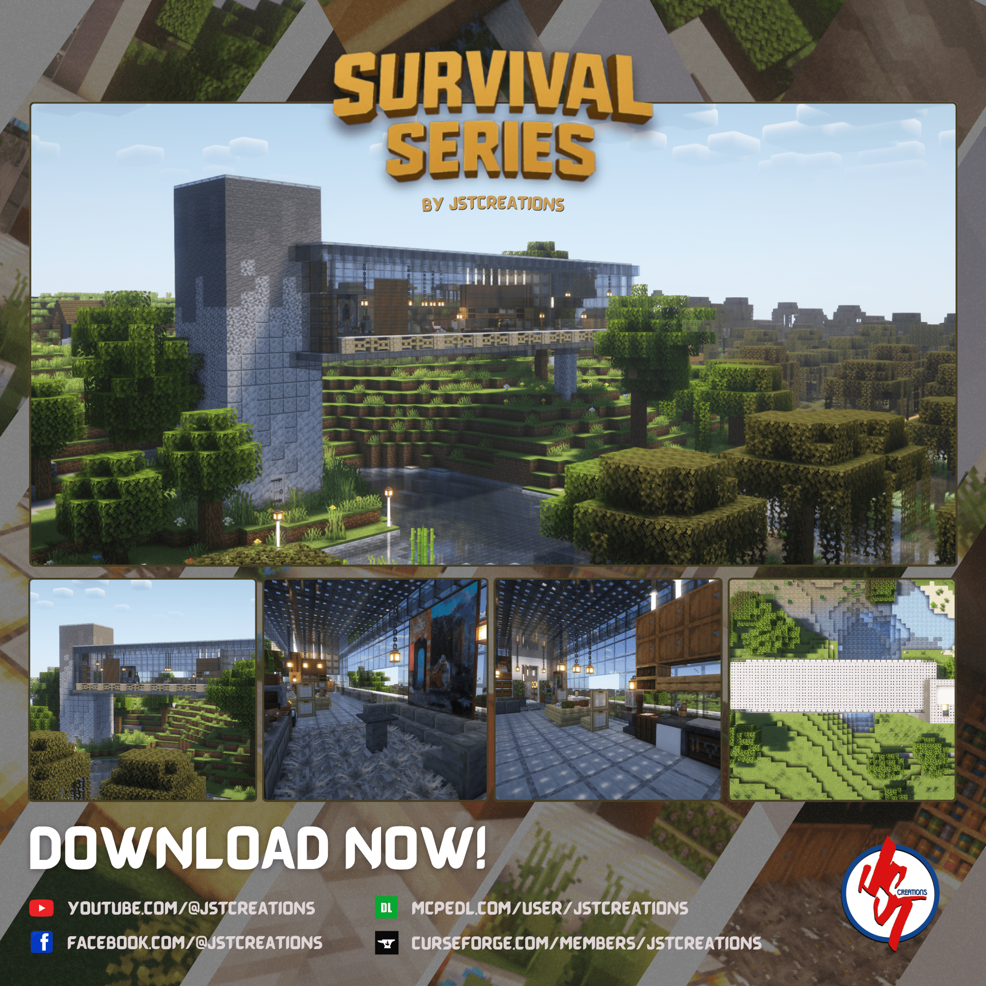 Survival Skybridge House #11 (Achievements On)