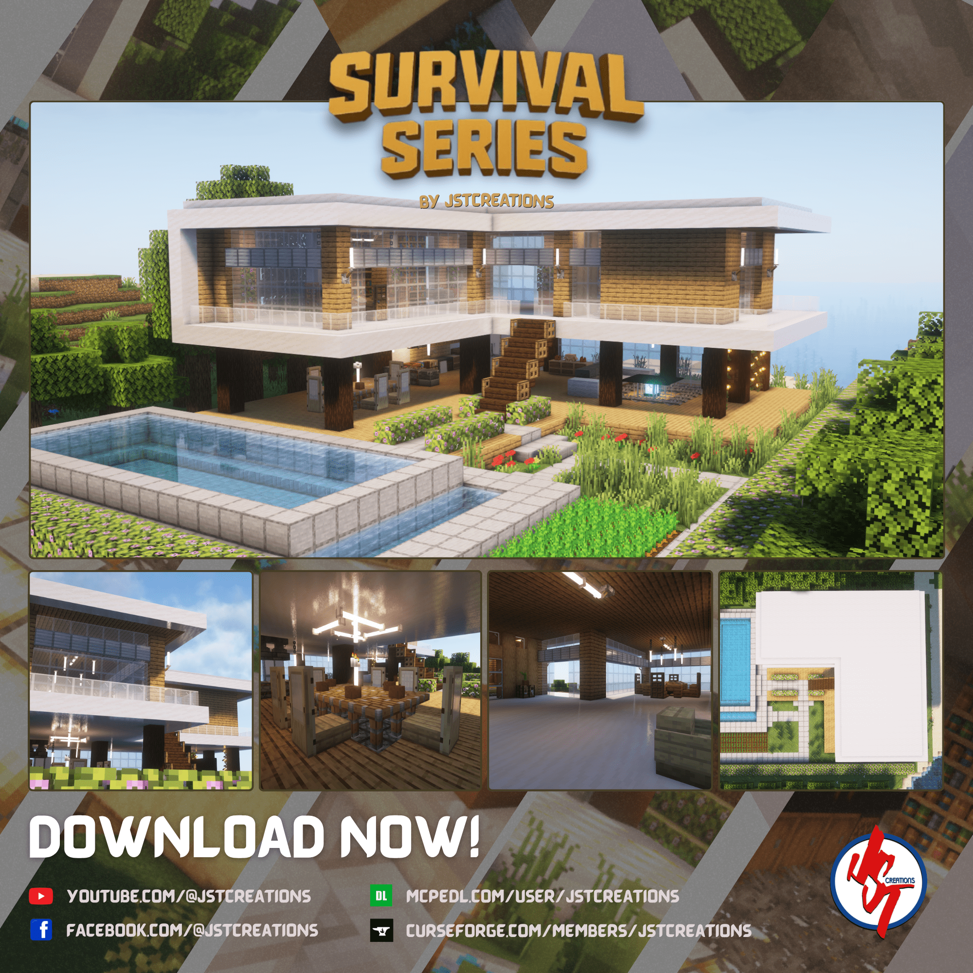 Survival Modern House #83 (Achievements On)