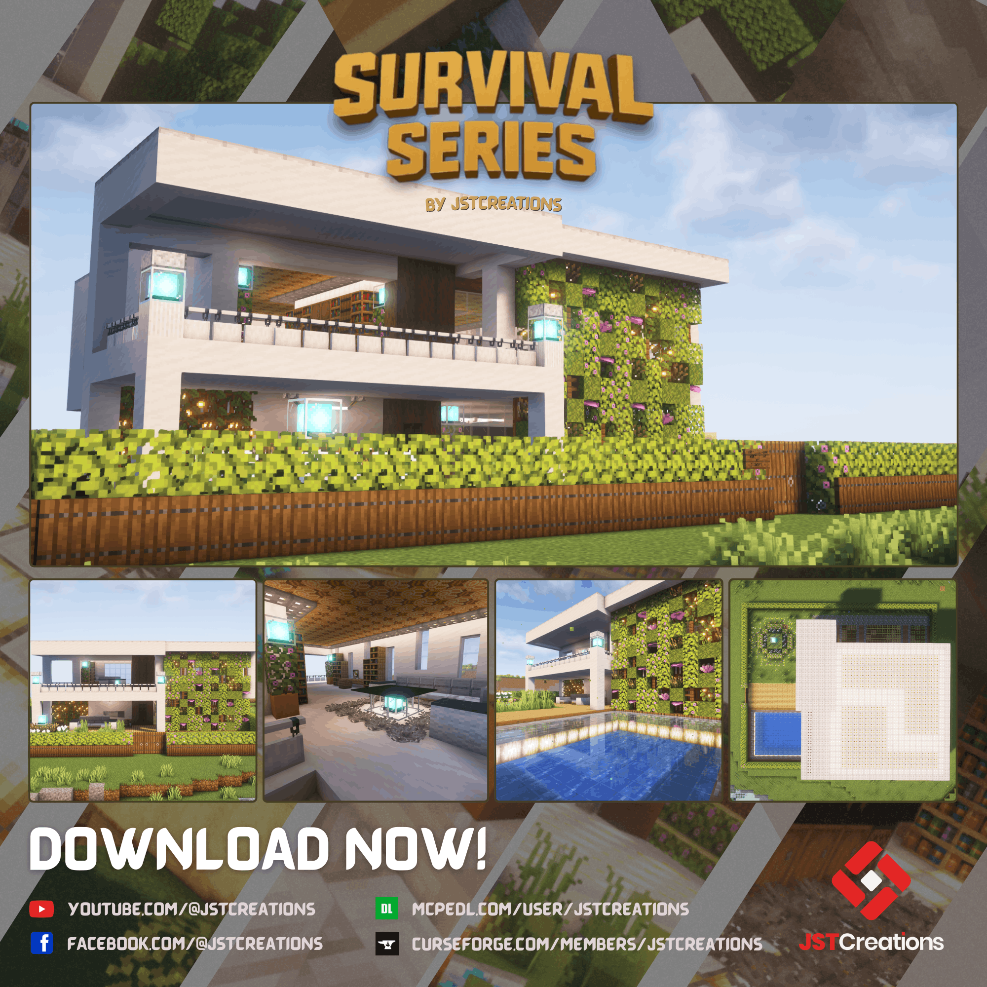 Survival Modern House #104 (Achievements On)