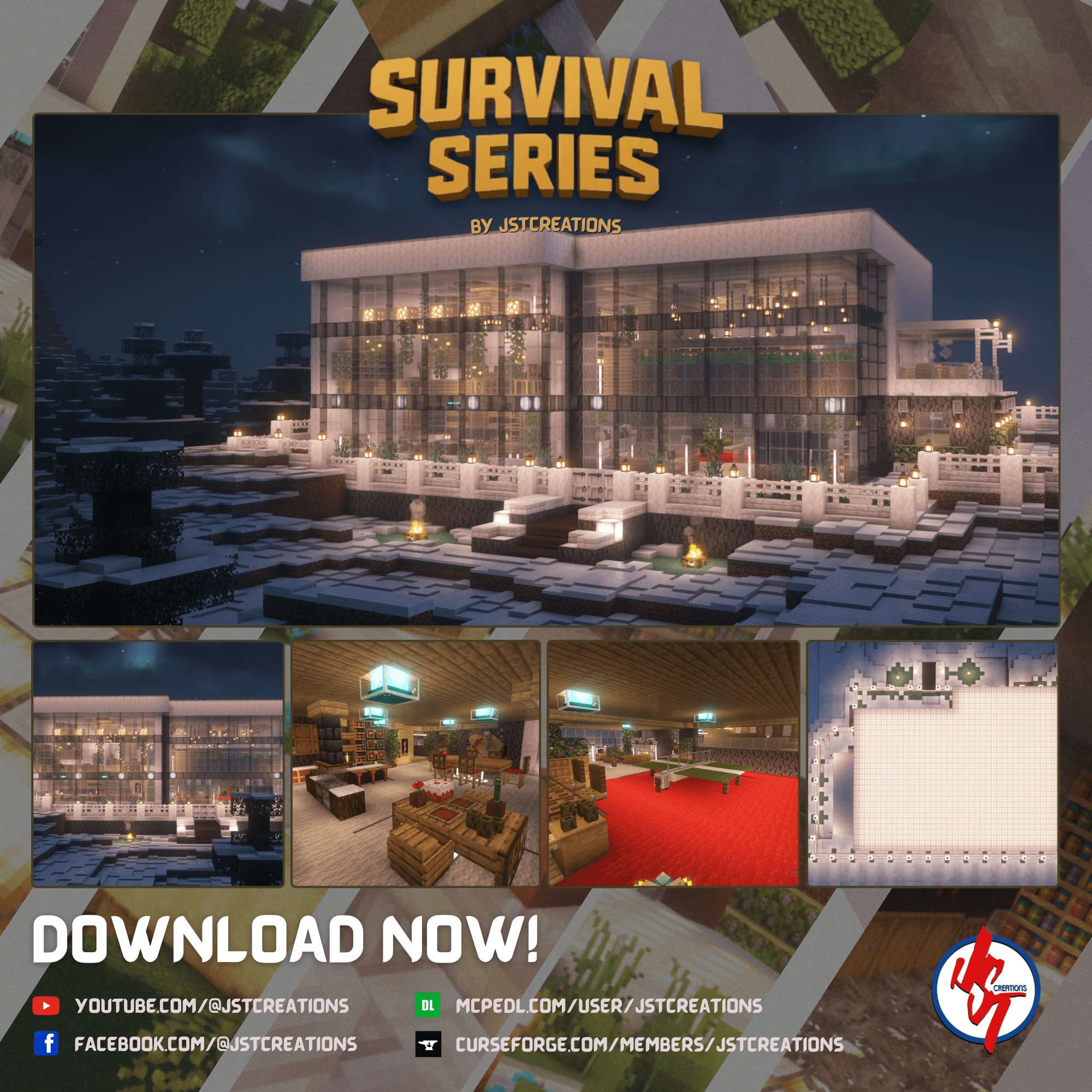 Survival Modern House #97 (Achievements On)