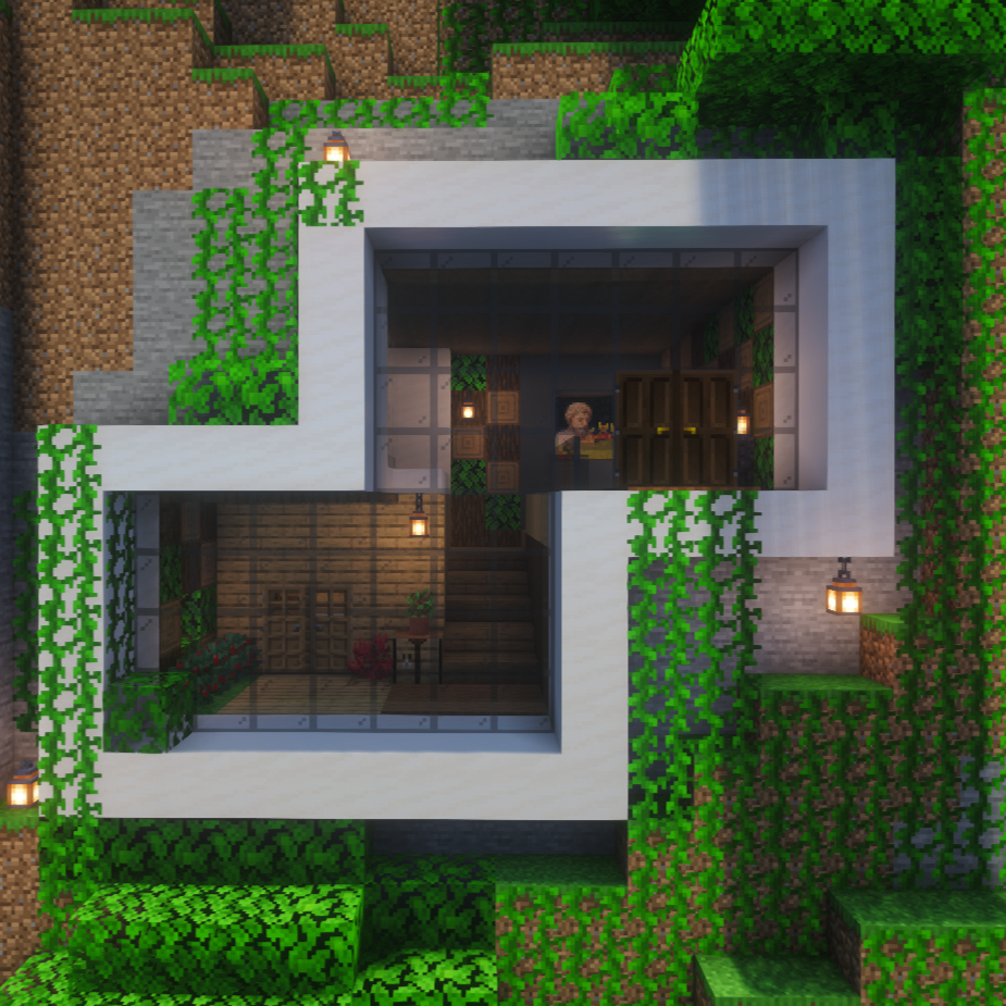 Simple Modern Jungle House