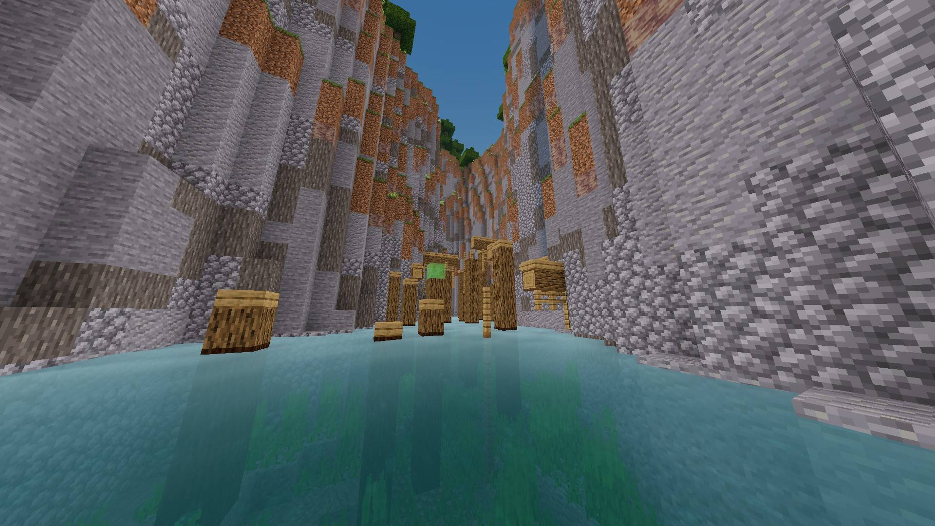 The River Route - Parkour Map — screenshot 4
