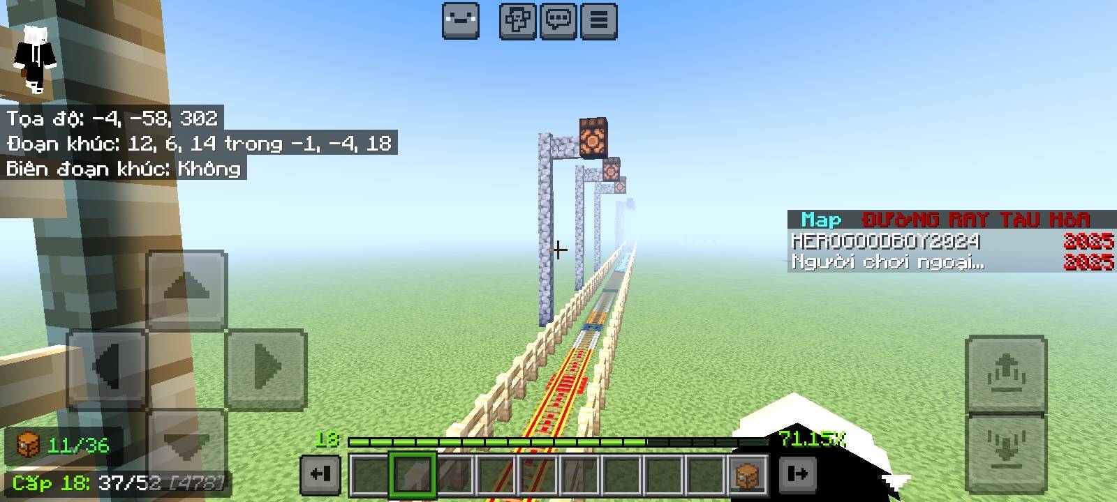 Train Railway Map [MCPEDL] — screenshot 2