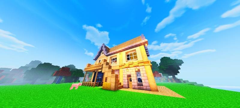 Hardcore Survival Starter House | Achievements ON ✅ (MCPE/Bedrock) — screenshot 3
