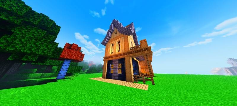 Hardcore Survival Starter House | Achievements ON ✅ (MCPE/Bedrock) — screenshot 6