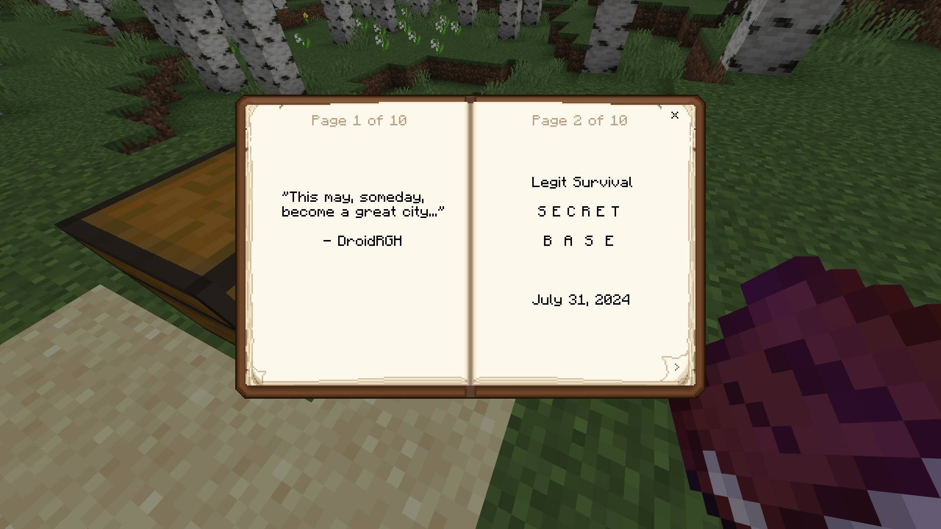 Legit Survival Secret Base — screenshot 2
