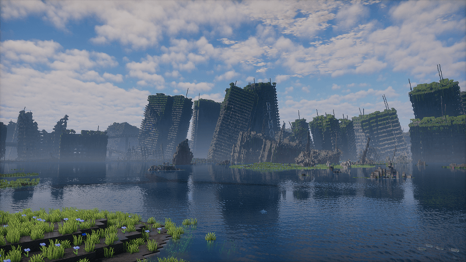Tideworn - 8 sqkm Forgotten Flooded City OFFICIAL BEDROCK PORT — screenshot 2