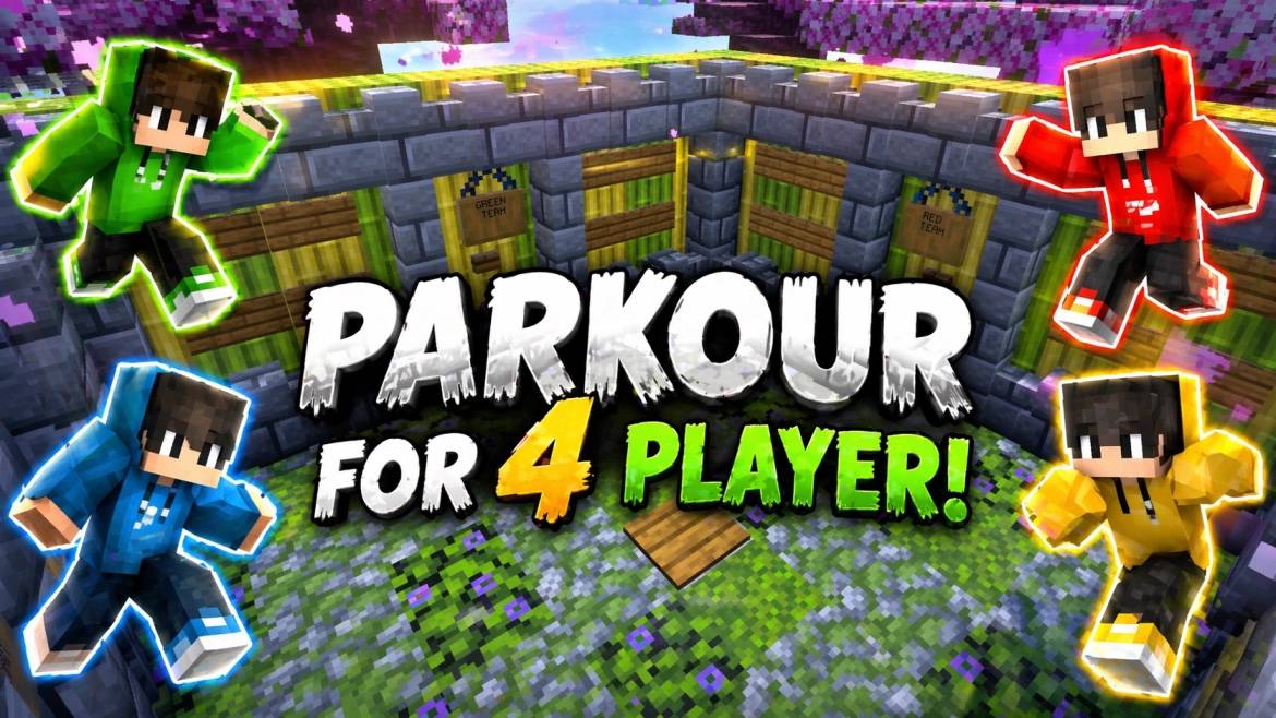 PARKOUR FOR 4 PLAYER — screenshot 1
