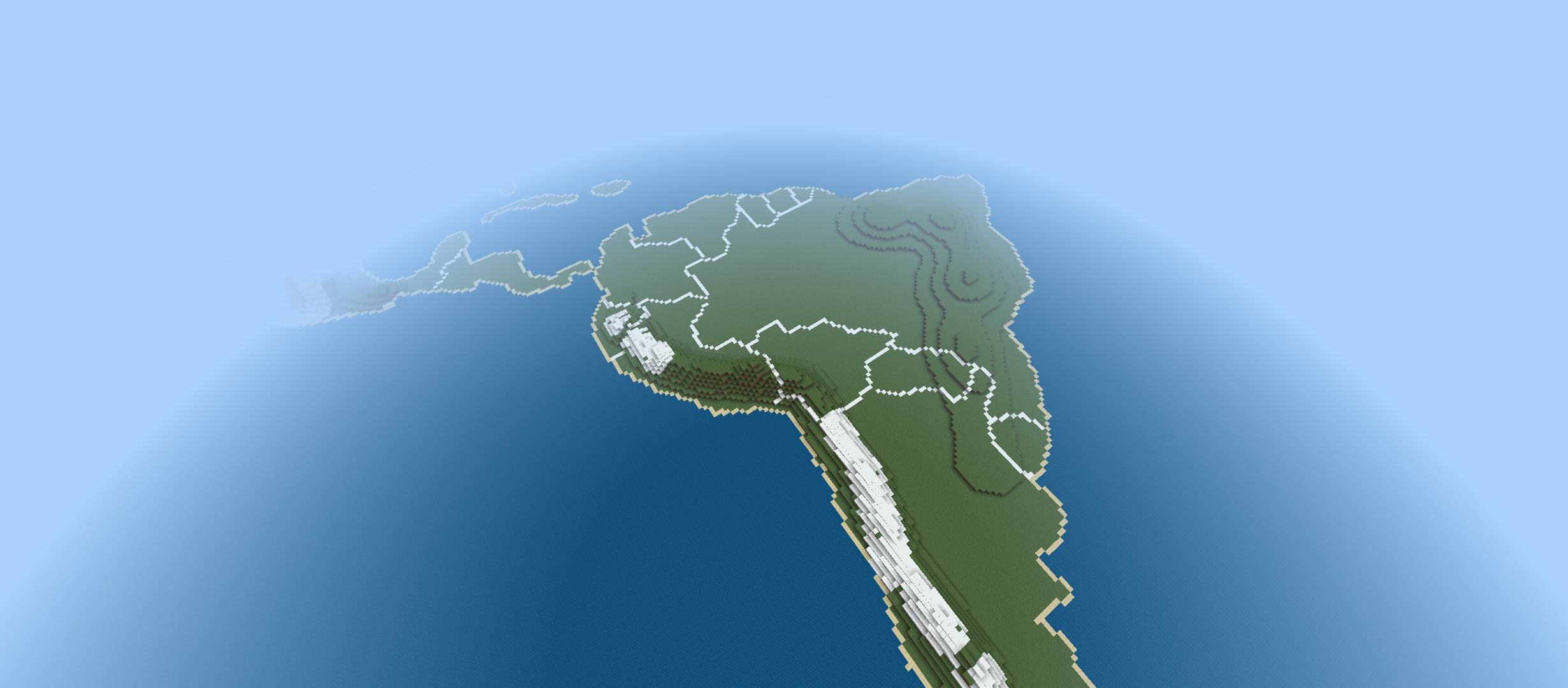 Earth Map for Bedrock Edition — screenshot 1
