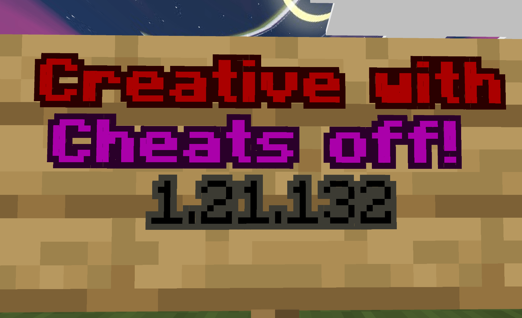 Creative with cheats off! — screenshot 1